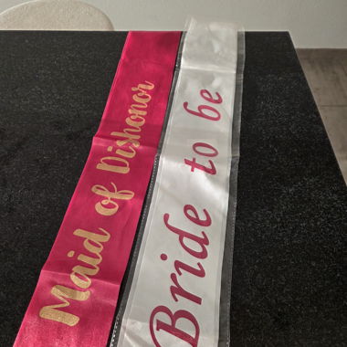 Rubans de mariée