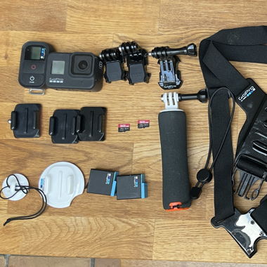 GoPro Hero 8 Black Bundle mit viel Zubehör