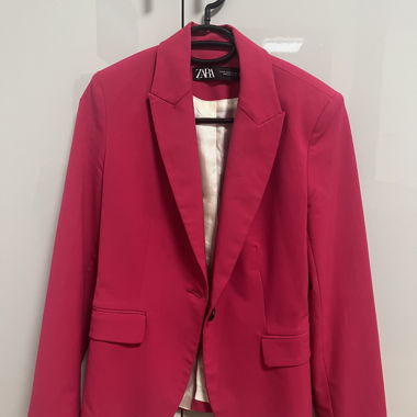 Zara Fuchsia/Pink Blazer 34