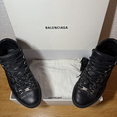 Balenciaga Arena High Pelle Nera