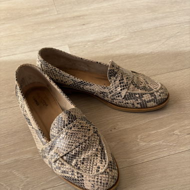 Mocassin cuir 