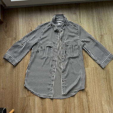 Schwar/weisse Bluse H&M