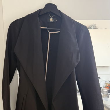 Veste de blazer noir 