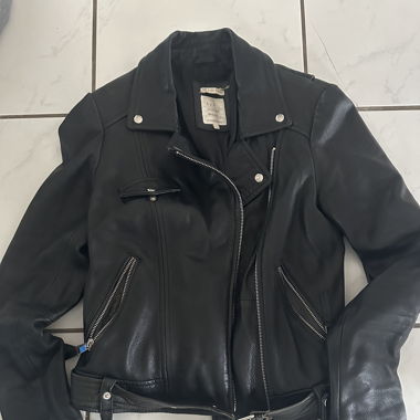 Lederjacke