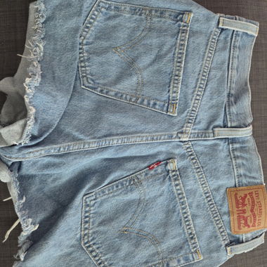 Shorts in jeans Levi's 501 28
