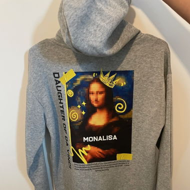Hoodie mit Backprint