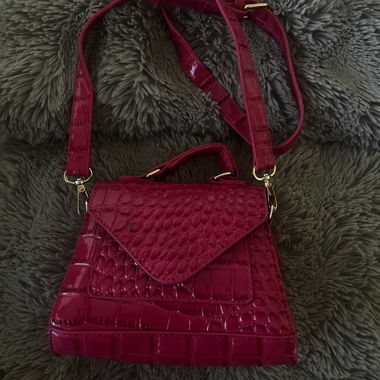 Pink Crossbody Bag