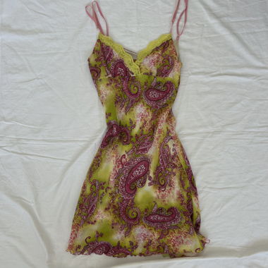 Vintage-Kleid Größe M, hergestellt in Frankreich