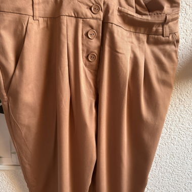 Braune VILA Hose