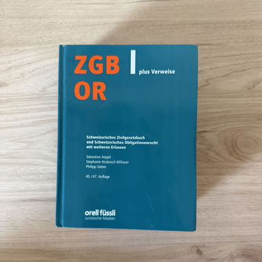 ZGB/OR plus Verweise