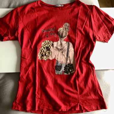 T-shirt a motivo