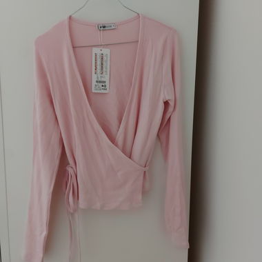 Pink Wrap Top