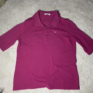 Polo Lacoste rosa