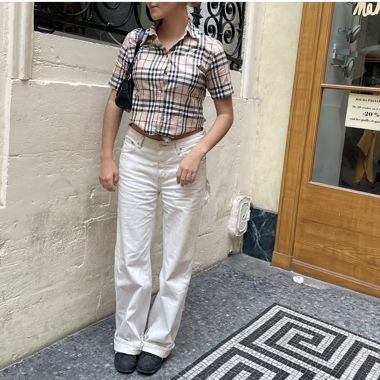 pantaloni larghi weekday