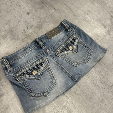 Gonna in denim vintage Miss Me (M)