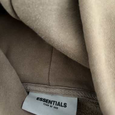 Hoodie ESSENTIALS marron
