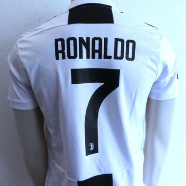 Home, Juventus 2018-19, Ronaldo, vintage jersey