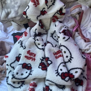 Giacca in pile Hello Kitty