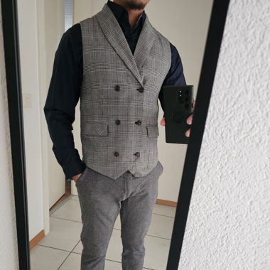 Gilet gris