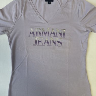 Armani Jeans Lilac T-Shirt