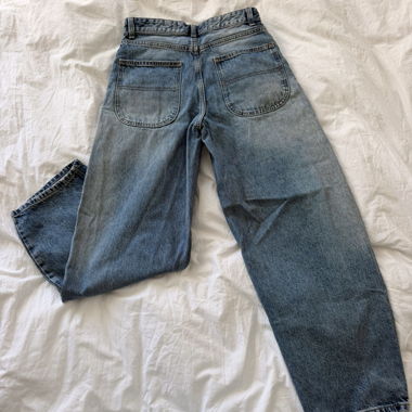 Jean à jambes larges Bershka
