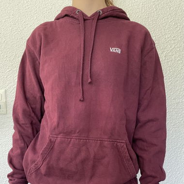 Weinroter Vans Hoodie 