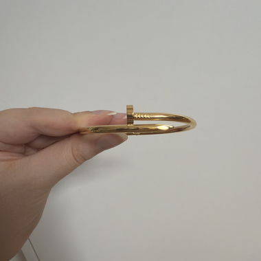 Bracciale tono oro per nail design