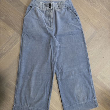 Blue Corduroy Pants 7/8