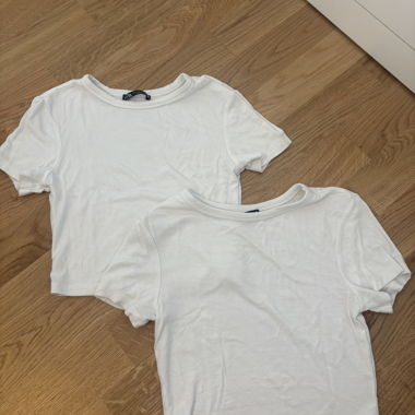 Zara White T-Shirt Set