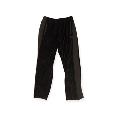 Schwarze Needles Velour Sweatpants Grösse XL