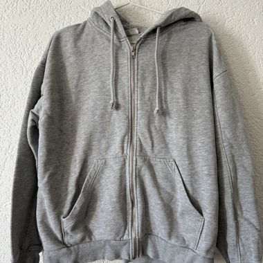 Felpa con zip Weekday