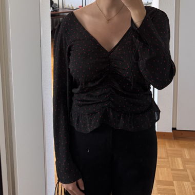 Blouse with Hearts