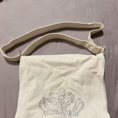 Y2K Rhinestone Crown Shoulder Bag