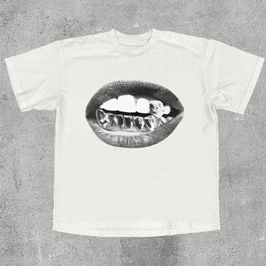 Bouche Motif T-shirt