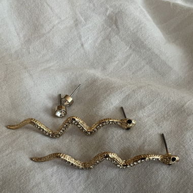 Snakeohrringe
