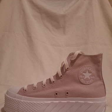 Rosa/Blush Plattform Converse