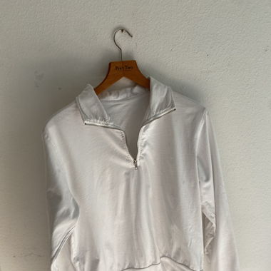 Sweatshirt mit Half-Zip