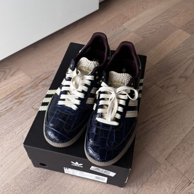 Adidas Samba Wales Bonner Navy Croc