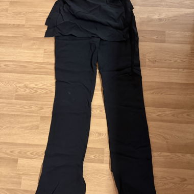 Jupe-pantalon noire Zara