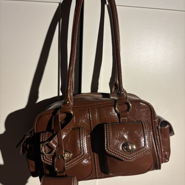 Sac bandoulière marron