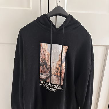 Hoodie mit Frontprint