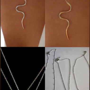 5 Verschiedene Hals Ketten