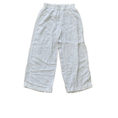 White Linen Pants by ONLY