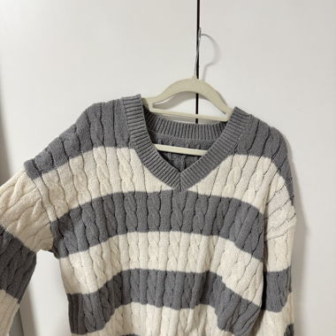 Damen Pullover Grau
