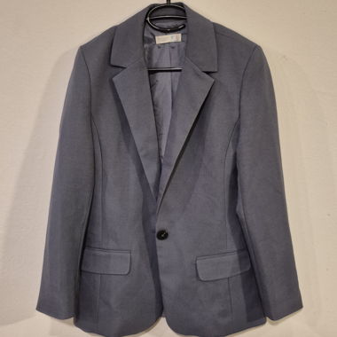 Blazer bleu gris Primark Cares