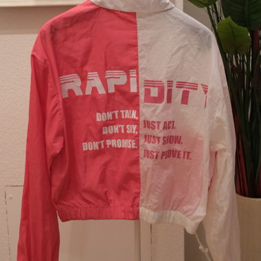 PINK WHITE JACKET 