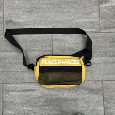 Places + Faces Yellow Shoulder Bag