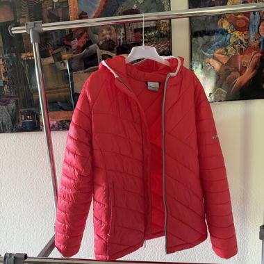 Veste rouge Columbia XL