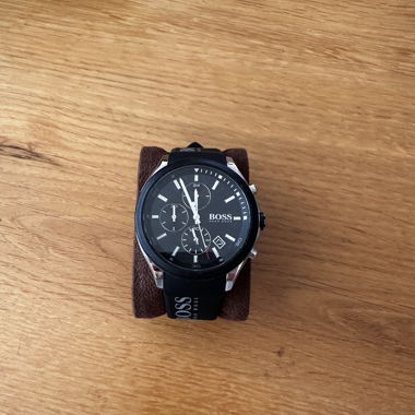 Orologio cronografo nero Hugo Boss