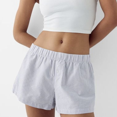 Bershka Striped Shorts